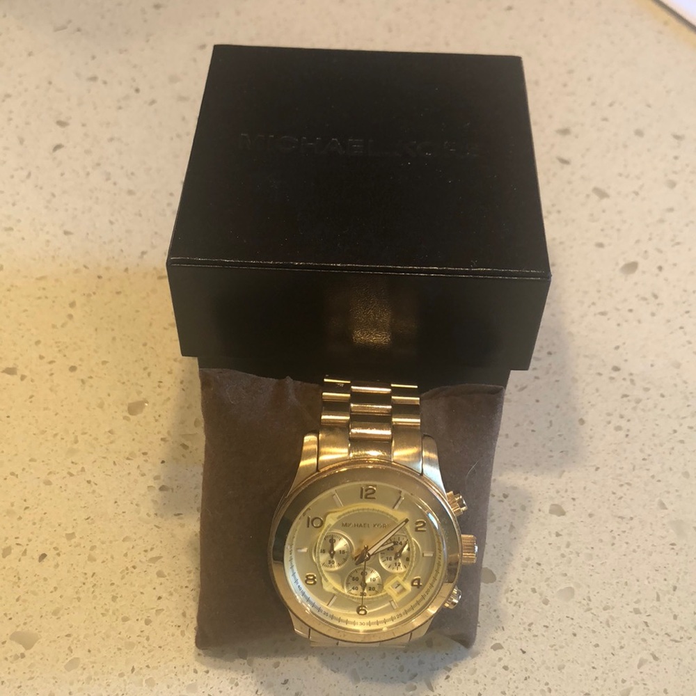 Michael Kors Gold Boyfriend Watch